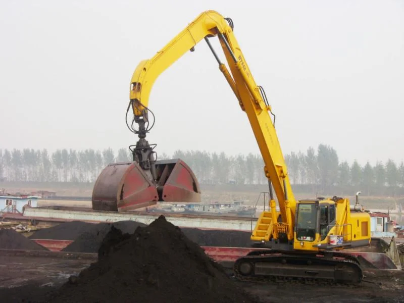 Excavator Hydraulic Clamshell Grab Bucket