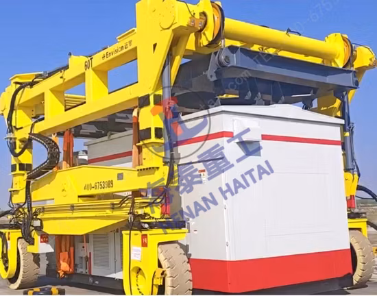 20FT/40FT Mobiler Travel Lift Straddle Carrier